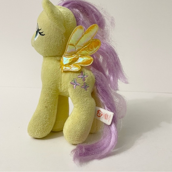 My Little Pony Ty Fluttershy Plush Stuffed Animal - Picture 4 of 16